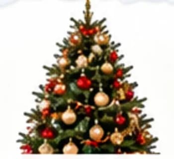 Sapin de luxe, sapin du Père Noël