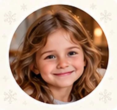Portrait de Léa, souriante