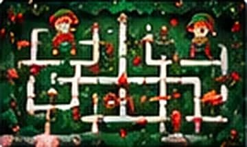 Labyrinthe de tuyaux avec des lutins