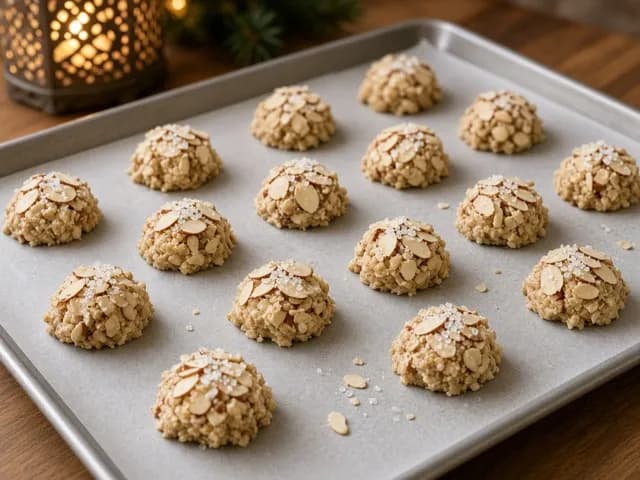 Déposer, Croquants aux amandes