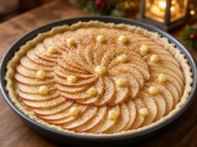 Disposer, Tarte aux pommes
