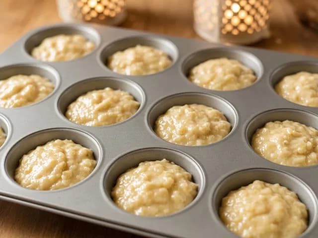 Forme, Bananmuffins