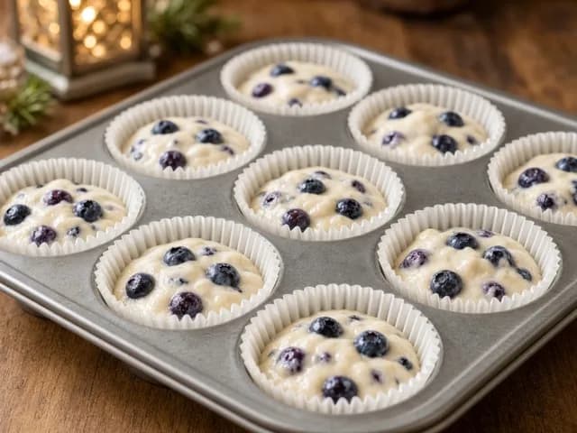 Fordel, Blåbærmuffins