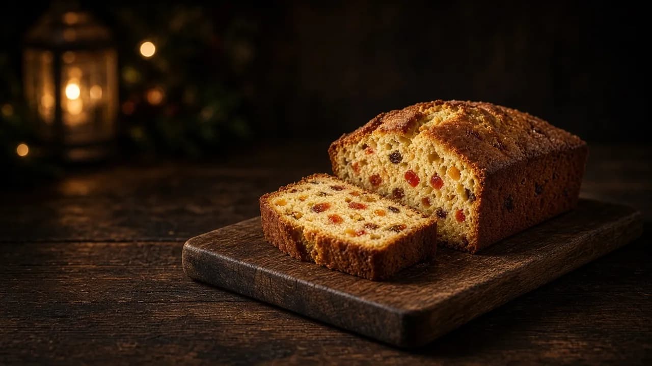 Cake aux fruits confits