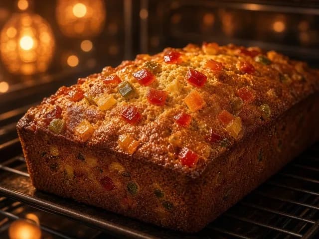 Cuire, Cake aux fruits confits