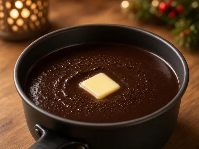 Fondre, Gâteau au chocolat