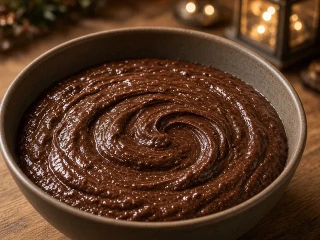Mélanger, Gâteau au chocolat