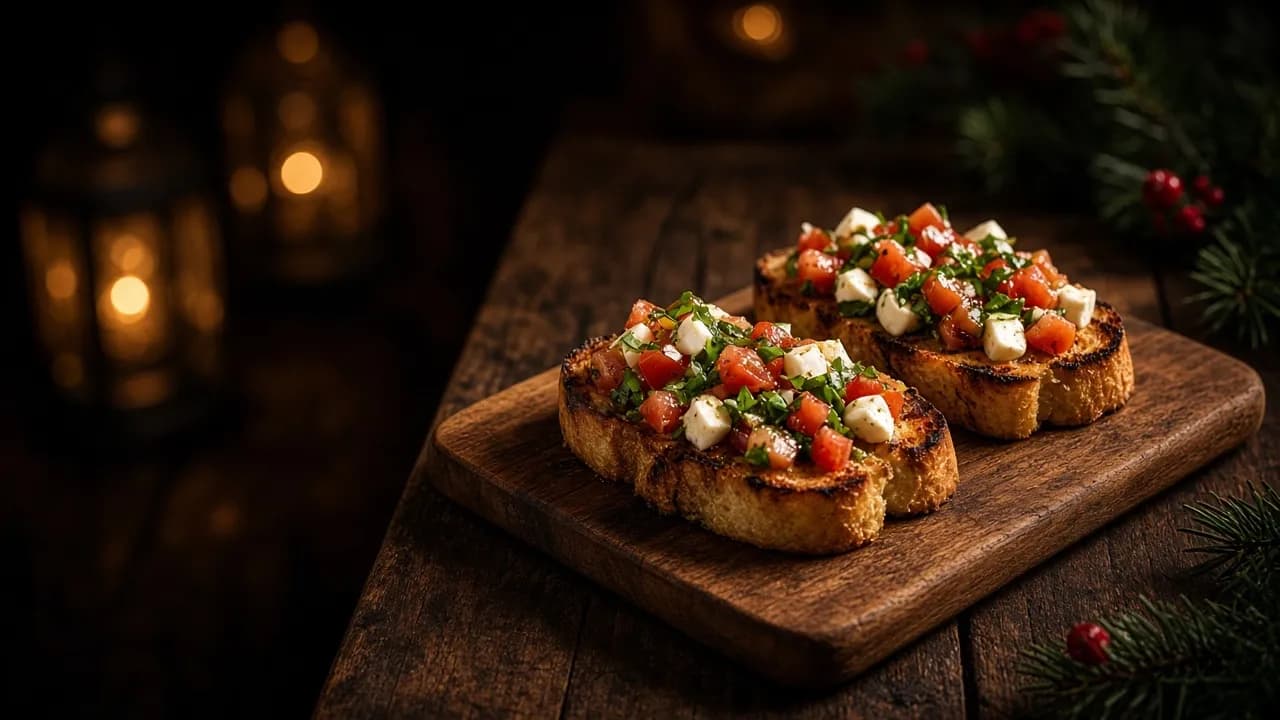 Bruschetta de Noël
