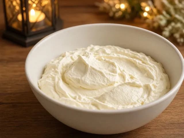 Crème, Tiramisu de Noël