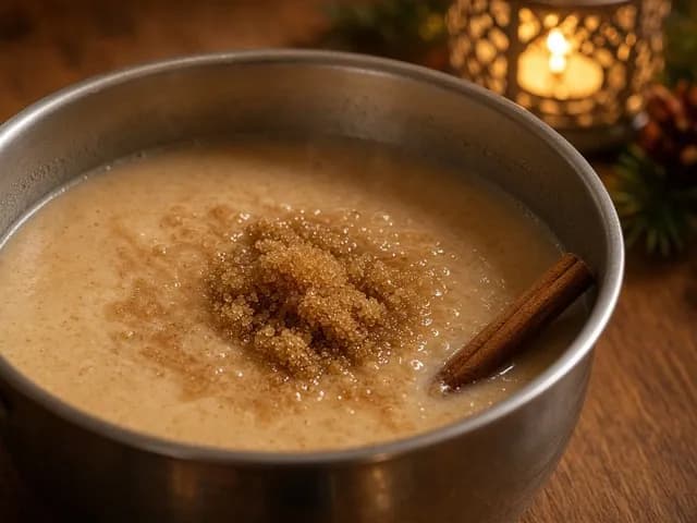 Sucrer, Lait d'avoine à la cannelle