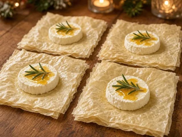 Préparer, Croustillants de chèvre