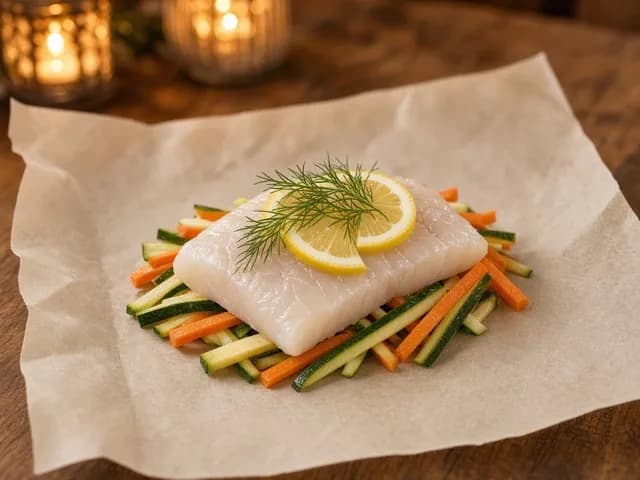 Monter, Poisson en papillote