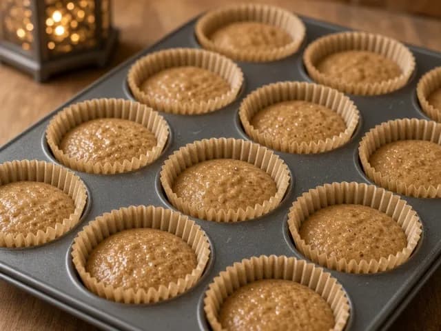 Caissettes, Cupcakes au pain d'épices