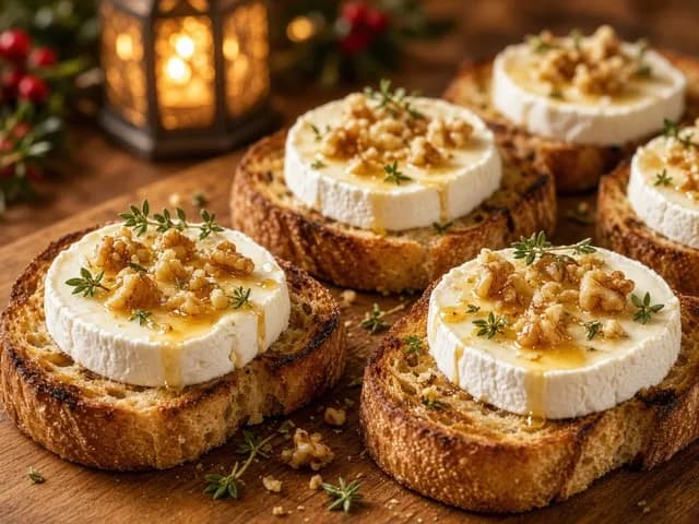 Smag til, Toast med gedeost og honning