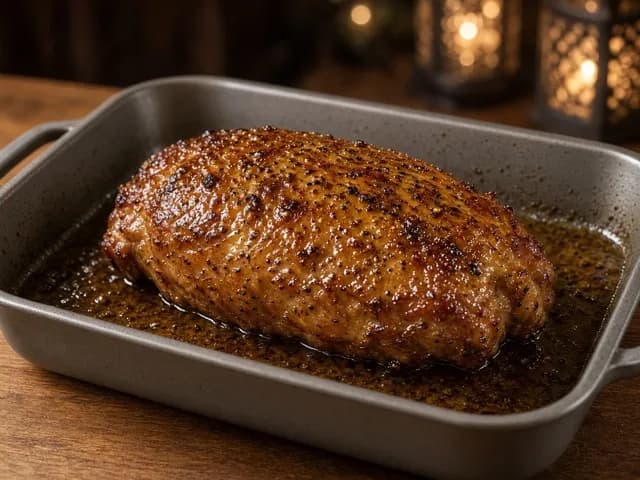 Reposer, Rôti de porc au miel