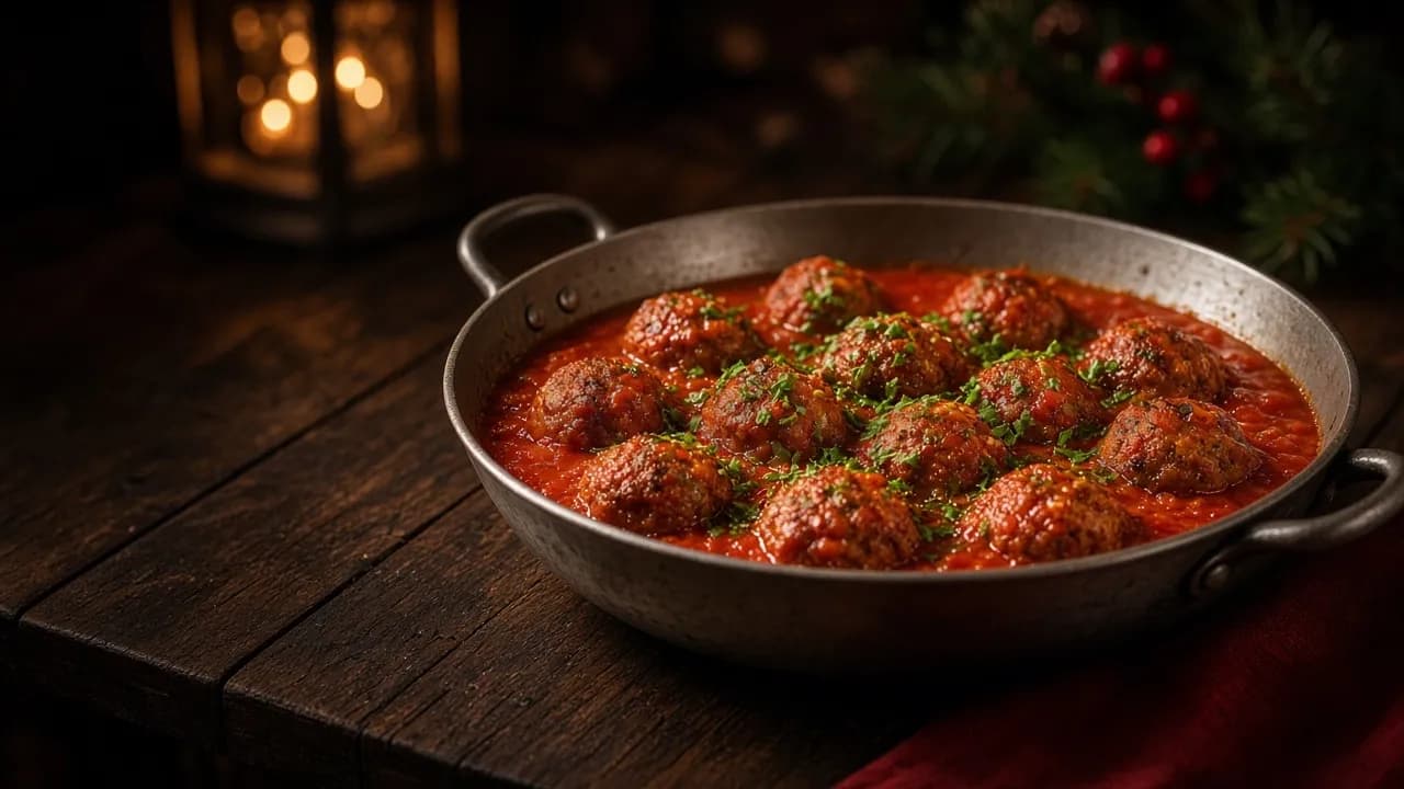 Boulettes sauce tomate