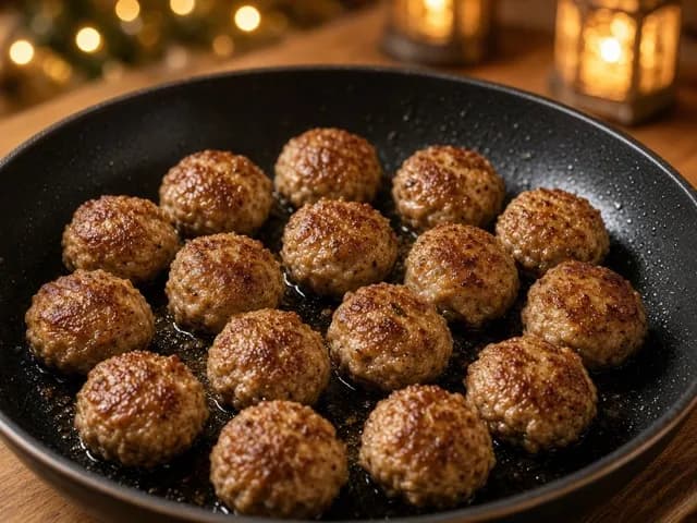 Steg, Kødboller i tomatsauce