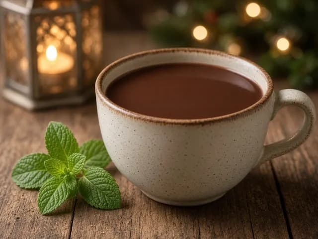 Servir, Cacao à la menthe