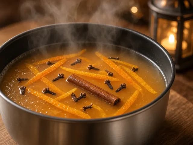 Infuser, Infusion orange-cannelle