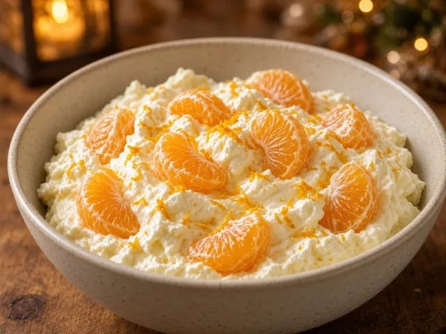 Fløde, Rullekage med appelsin og clementin