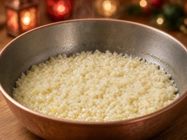 Tostare il riso, Risotto ai porcini