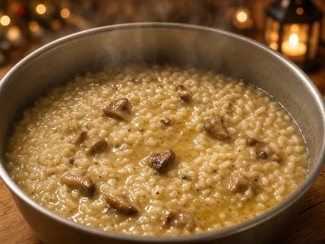 Bagnare, Risotto ai porcini
