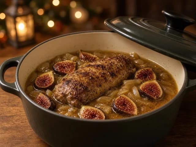 Mijoter, Filet mignon aux figues