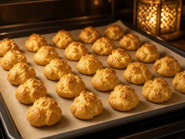 Cuire, Profiteroles