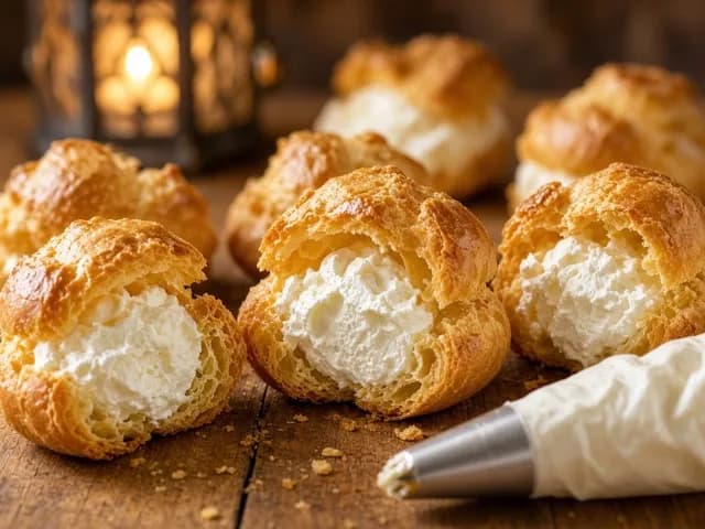 Garnir, Profiteroles
