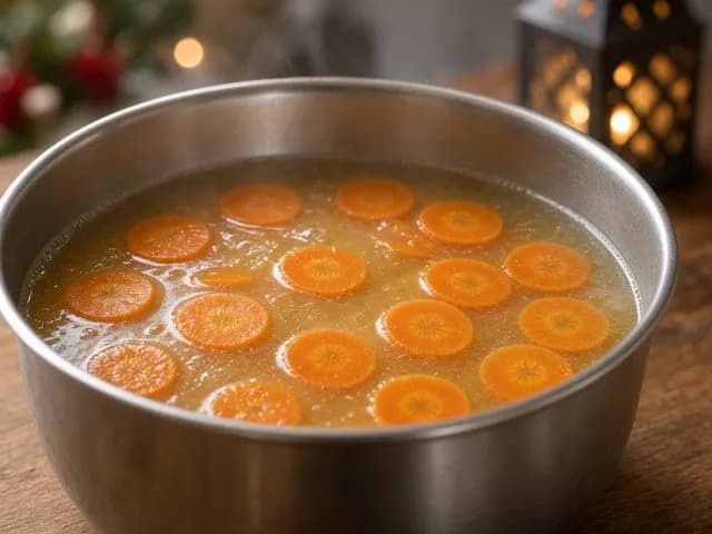 Préparer le bouillon, Bouillon de ravioles