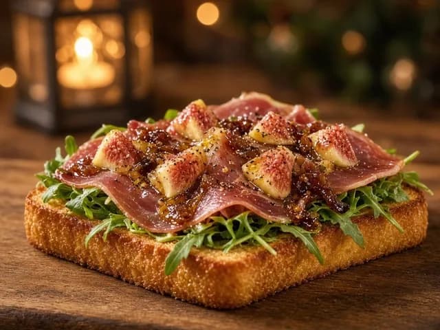 Finir, Toasts au magret fumé