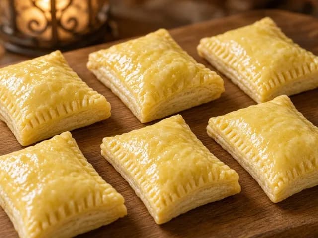 Fermer, Feuilletés au saumon fumé