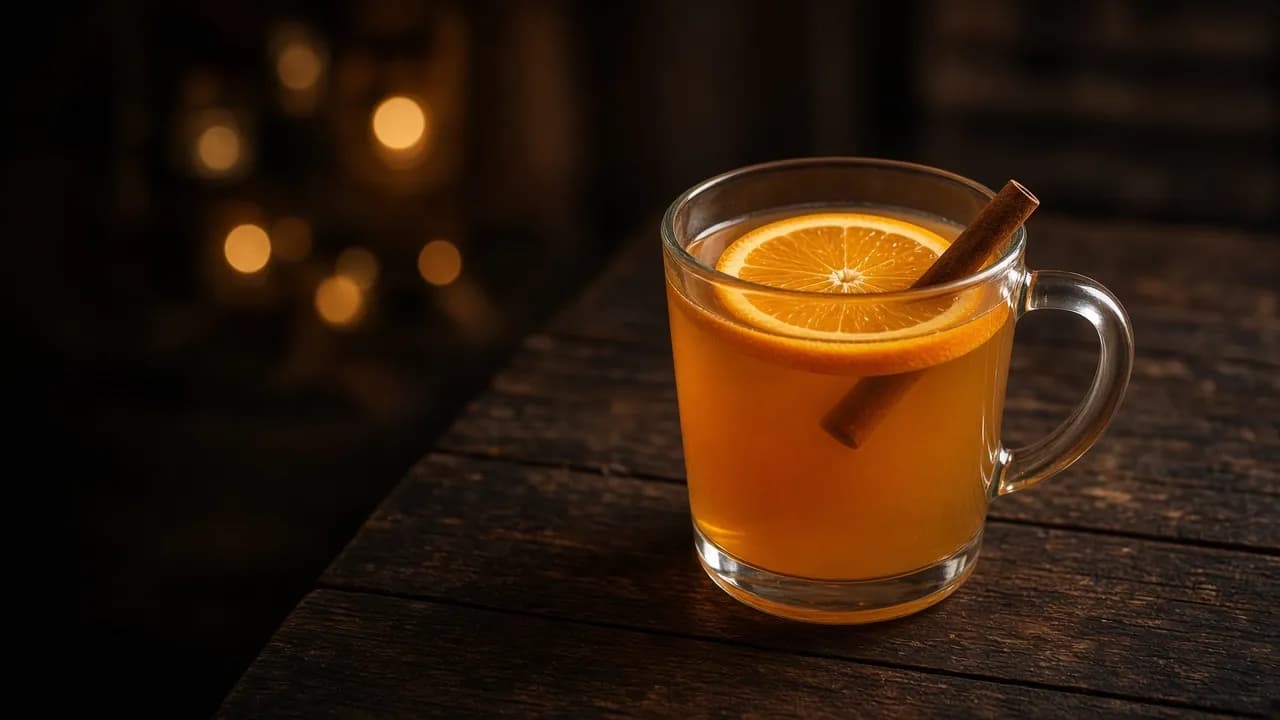 Jus de pomme épicé
