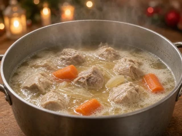 Mijoter, Blanquette de dinde