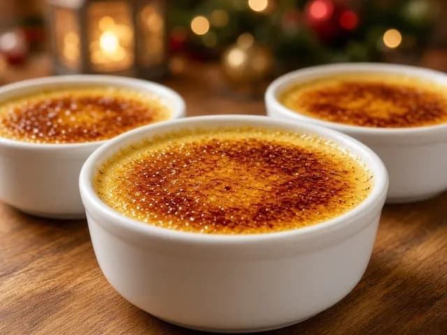Karamelliser, Vaniljecreme brûlée