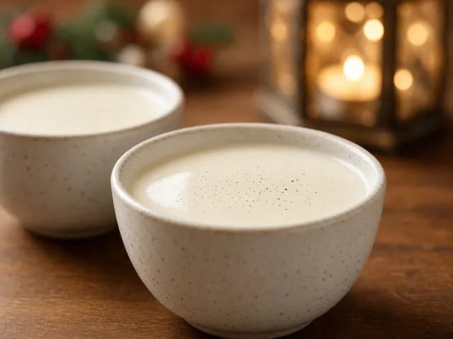 Servir, Chocolat blanc à la vanille