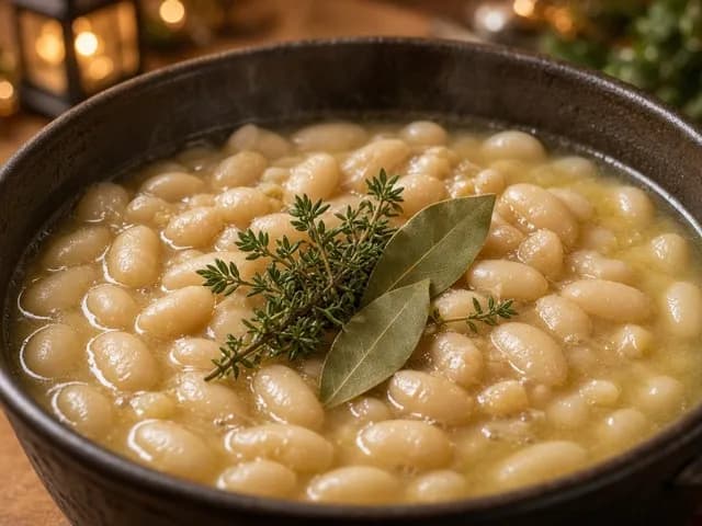 Haricots, Cassoulet du village