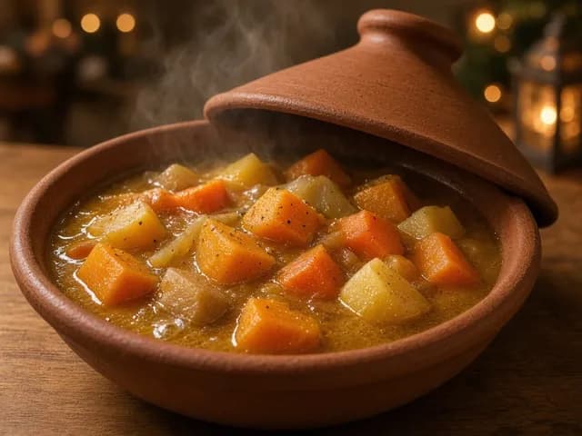 Mijoter, Tajine de légumes d'hiver