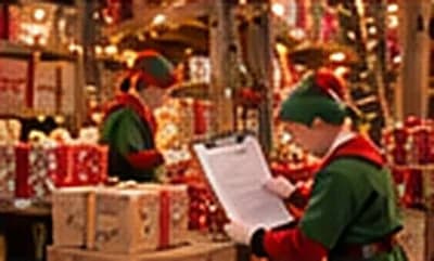 Un lutin vérifie sa liste d’inventaire
