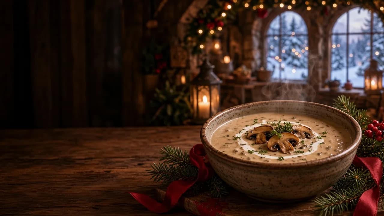 Velouté de champignons